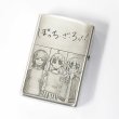 Photo2: Zippo BOCCHI THE ROCK! Cable Ties Oxidized Silver Both Sides Etching Japanese Anime Japan Limited Oil Lighter (2)