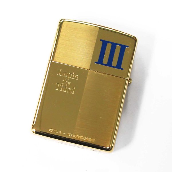 Photo3: Outlet Zippo Lupin the Third Gold Plating Both Sides Etching Japan Limited Oil Lighter (3)