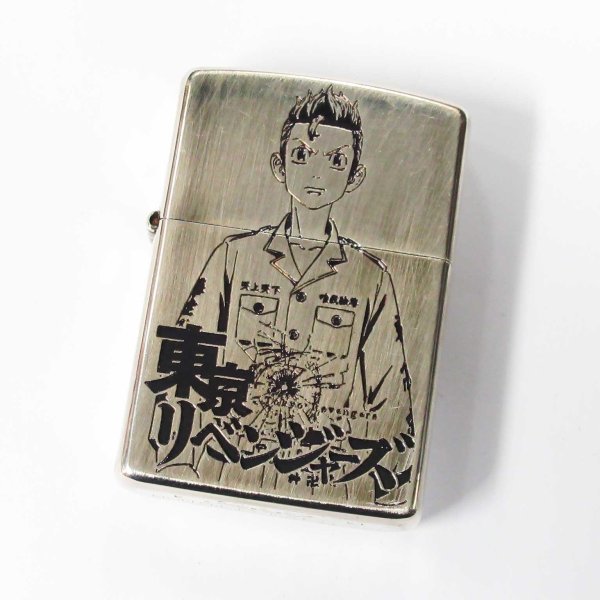 Photo1: Used Zippo Tokyo Revengers Both Sides Etching Used Finish Feeling Japanese Anime Japan Limited Oil Lighter (1)