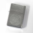 Photo1: Vintage Zippo Lucky Strike Large Bullseye Etching Brushed Chrome 1999 Japan Limited Oil Lighter (1)
