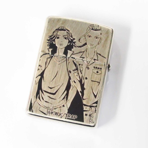 Photo2: Used Zippo Tokyo Revengers Both Sides Etching Used Finish Feeling Japanese Anime Japan Limited Oil Lighter (2)