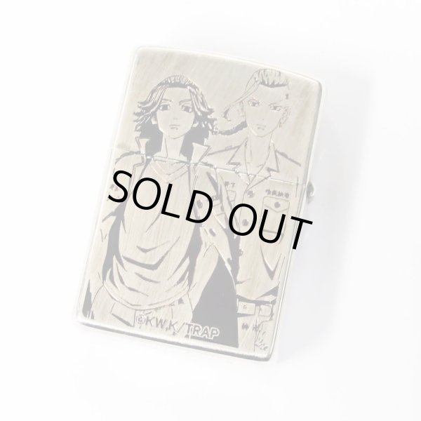 Photo2: Used Zippo Tokyo Revengers Both Sides Etching Used Finish Feeling Japanese Anime Japan Limited Oil Lighter (2)