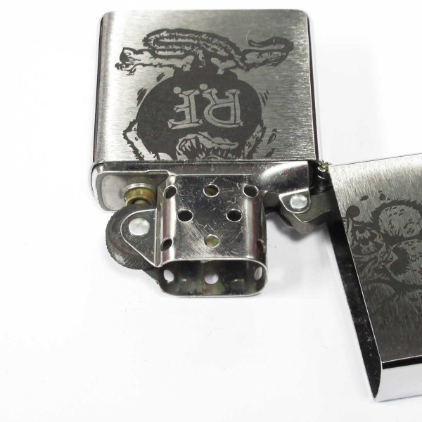 Photo3: Used Zippo Rat Fink Ed Big Daddy Roth 2014 Chrome Satena Oil Lighter (3)