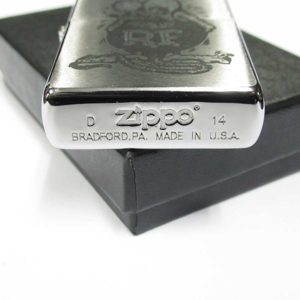 Photo4: Used Zippo Rat Fink Ed Big Daddy Roth 2014 Chrome Satena Oil Lighter (4)