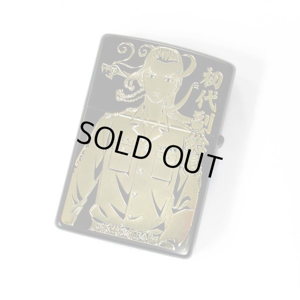 Photo2: Zippo Tokyo Revengers Matte Black Gold Both Sides Etching Japanese Anime Manga Japan Limited Oil Lighter (2)