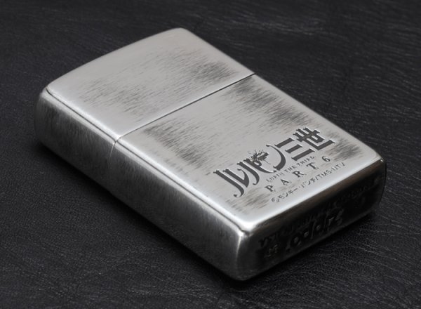 Photo5: Zippo Lupin the Third Sepia Frame Metal Oxidized Silver Plating Japan Limited Oil Ligter (5)