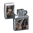 Photo2: Zippo Lupin the Third Sepia Frame Metal Oxidized Silver Plating Japan Limited Oil Ligter (2)