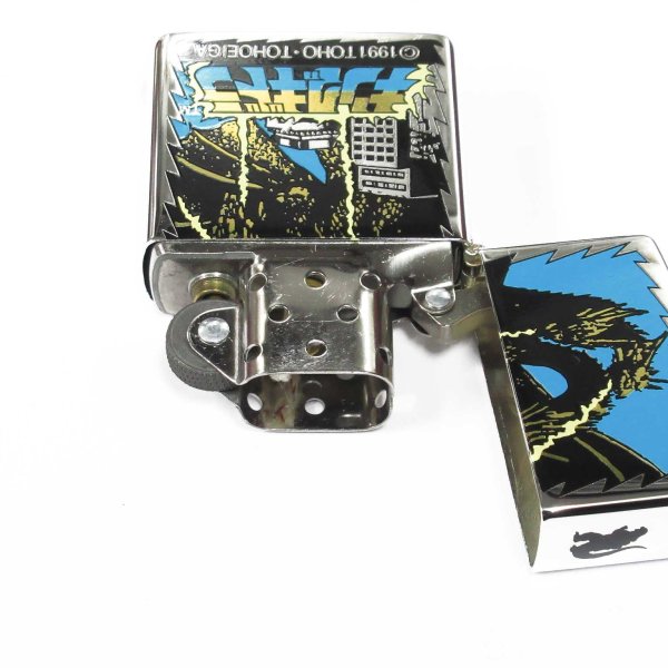 Photo3: Vintage Zippo King Ghidorah Godzilla King of Monster Japan Limited Oil Lighter VTG 4 (3)