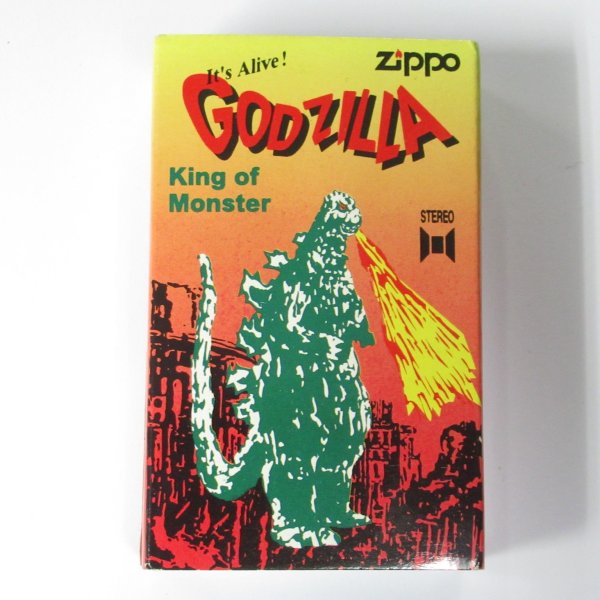 Photo5: Vintage Zippo Godzilla Flame King of Monster Japan Limited Oil Lighter VTG 5 (5)