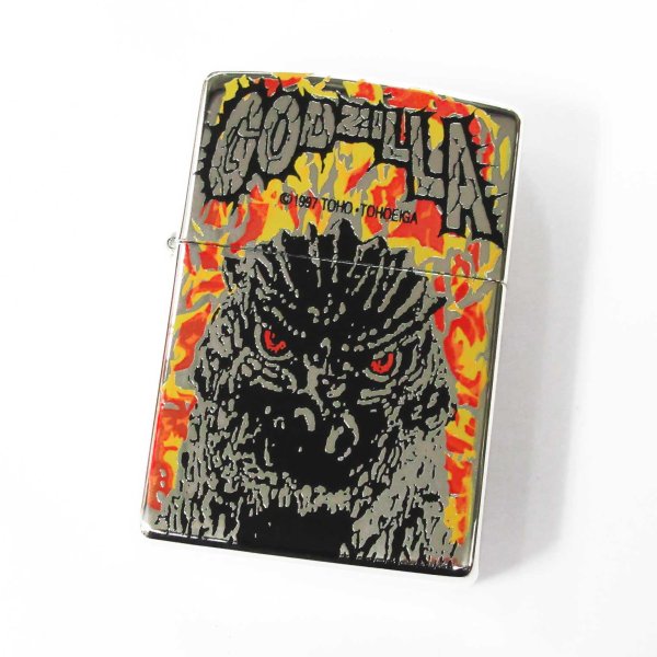 Photo1: Vintage Zippo Godzilla Flame King of Monster Japan Limited Oil Lighter VTG 5 (1)