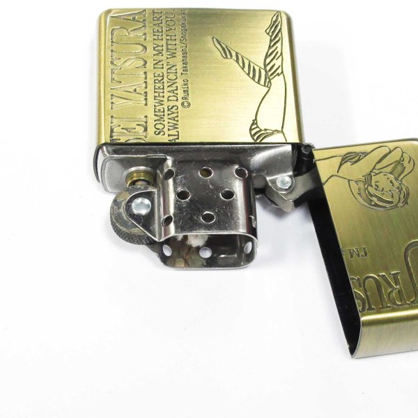 Photo3: Vintage Zippo Urusei Yatsura Lum Japanese Anime Manga Oxidized Brass Japan Limited Oil Lighter (3)
