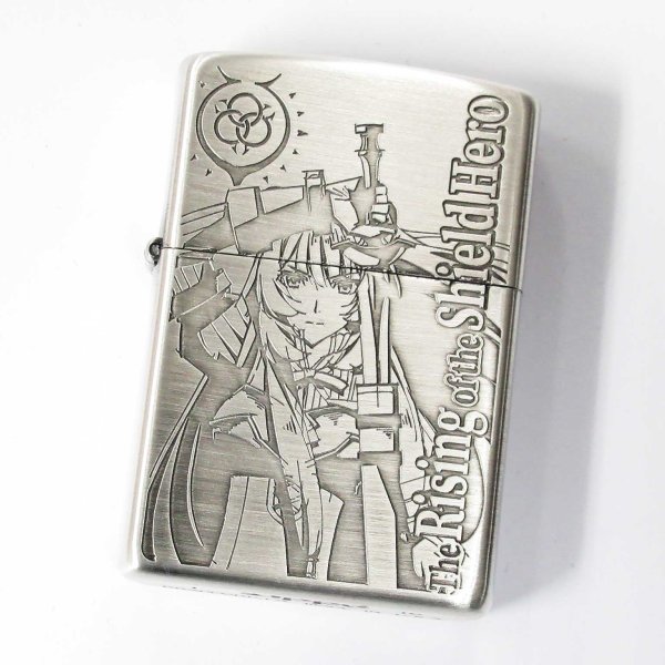 Photo1: Zippo The Rising Of The Shield Hero Raphtalia Oxidized Silver Plating Japan Limited Oil Lighter (1)