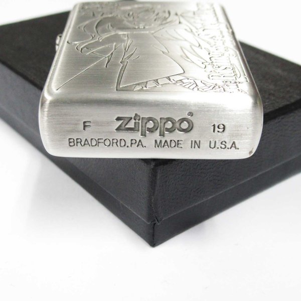 Photo4: Zippo The Rising Of The Shield Hero Filo Oxidized Silver Plating Japan Limited Oil Lighter (4)