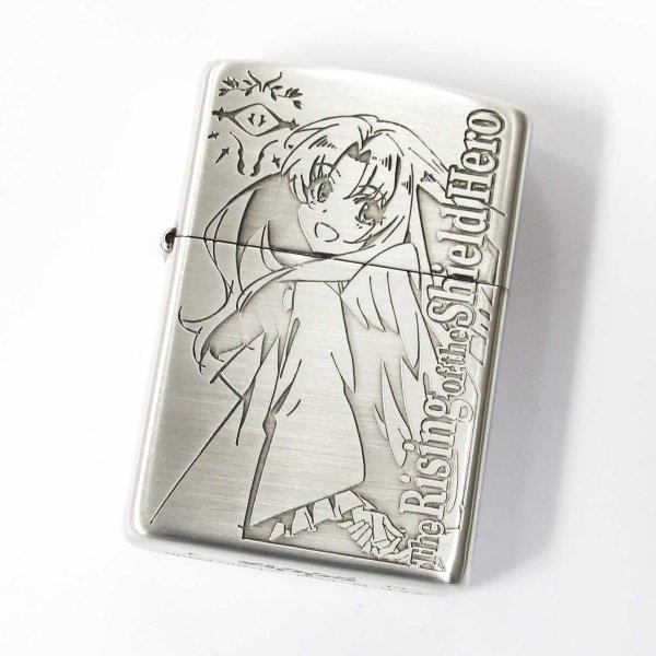 Photo1: Zippo The Rising Of The Shield Hero Filo Oxidized Silver Plating Japan Limited Oil Lighter (1)