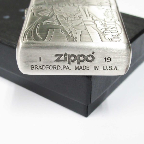 Photo4: Zippo The Rising Of The Shield Hero Raphtalia Oxidized Silver Plating Japan Limited Oil Lighter (4)