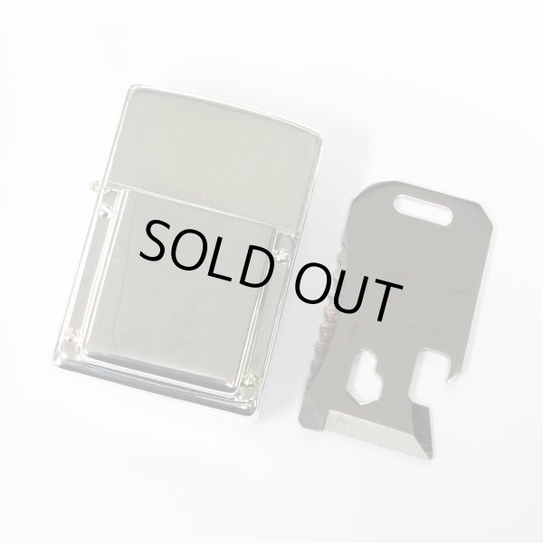 Photo3: Vintage Zippo Survival Tools Silver 1991 Japan Limited Oil Lighter (3)
