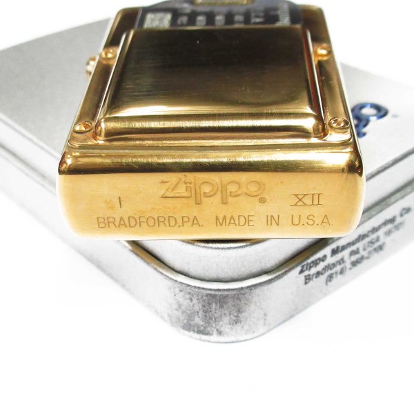 Photo6: Vintage Zippo Survival Tools Brass 1996 Gold Tank Japan Limited Oil Lighter (6)
