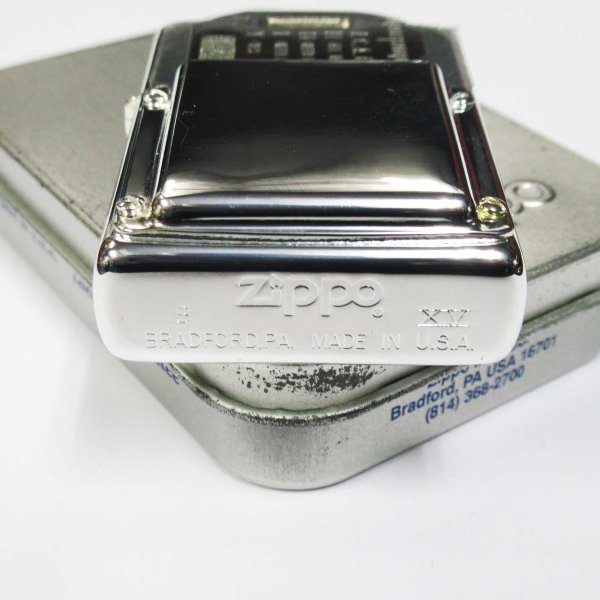 Photo6: Vintage Zippo Survival Tools Silver 1991 Japan Limited Oil Lighter (6)