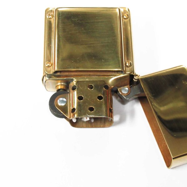 Photo5: Vintage Zippo Survival Tools Brass 1996 Gold Tank Japan Limited Oil Lighter (5)