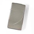Photo1: Zippo Slim Armor Case Flat Top Mild Seven Japanese Cigarettes Silver Stripe Etching 2010 Japan Limited Oil Lighter (1)