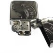Photo3: Zippo 1941 Replica Mild Seven Japanese Cigarettes Etching Black Nickel Japan Limited Oil Lighter (3)