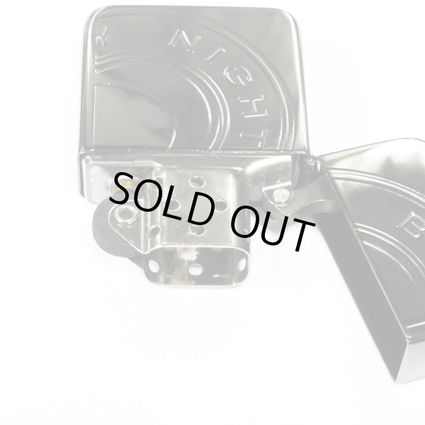 Photo3: Zippo 1941 Replica Mild Seven Japanese Cigarettes Etching Black Nickel Japan Limited Oil Lighter (3)