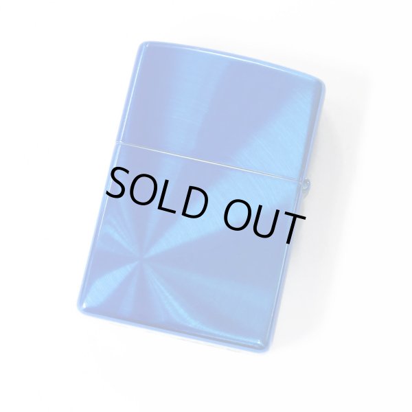 Photo2: Vintage Zippo Mild Seven Japanese Cigarettes Spin Pattern Blue 2000 Japan Limited Oil Lighter (2)
