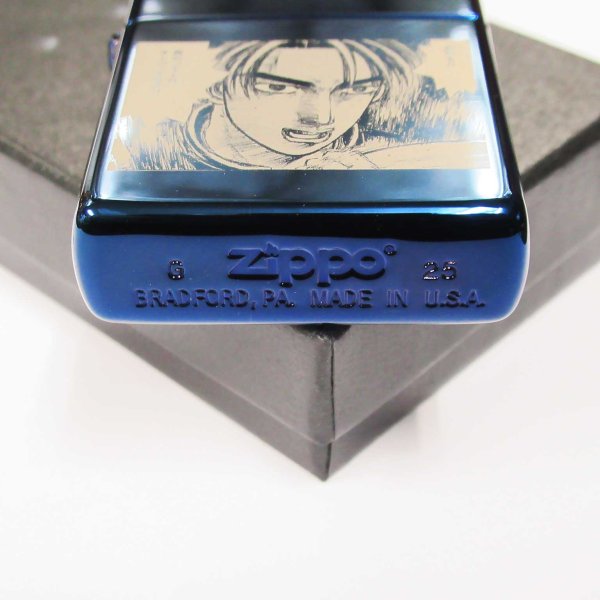 Photo5: Zippo Initial D Takumi Fujiwara AE86 Hachiroku Blue Japan 150 Limited Oil Lighter (5)