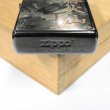 Photo5: Zippo Sengoku Busho Shingen Takeda Samurai Kanji 風林火山 武田信玄 Both Sides Etching Black Nickel Japan Limited Oil Lighter (5)