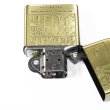 Photo3: Zippo Godzilla 60th Anniversary Oxidized Brass Plating Etching Japan Limited Oil Lighter (3)
