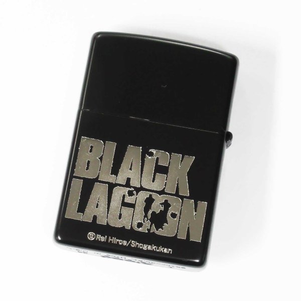 Photo3: Outlet Zippo BLACK LAGOON MOD92F Sword Cutlass Metal Both Sides Etching Japanese Anime Japan Limited Oil Ligter (3)
