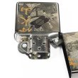 Photo4: Zippo Sengoku Busho Shingen Takeda Samurai Kanji 風林火山 武田信玄 Both Sides Etching Black Nickel Japan Limited Oil Lighter (4)