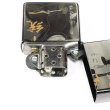 Photo4: Zippo Sengoku Busho Ieyasu Tokugawa Samurai Kanji 天下統一 徳川家康 Both Sides Etching Black Nickel Japan Limited Oil Lighter (4)