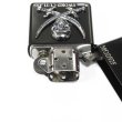 Photo4: Outlet Zippo BLACK LAGOON MOD92F Sword Cutlass Metal Both Sides Etching Japanese Anime Japan Limited Oil Ligter (4)
