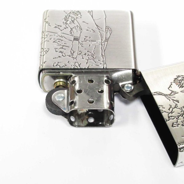 Photo3: Zippo 東京喰種 Tokyo Ghoul Ken Kaneki 3-sides Etching Oxidized Silver Plating Japan Limited Oil Lighter (3)