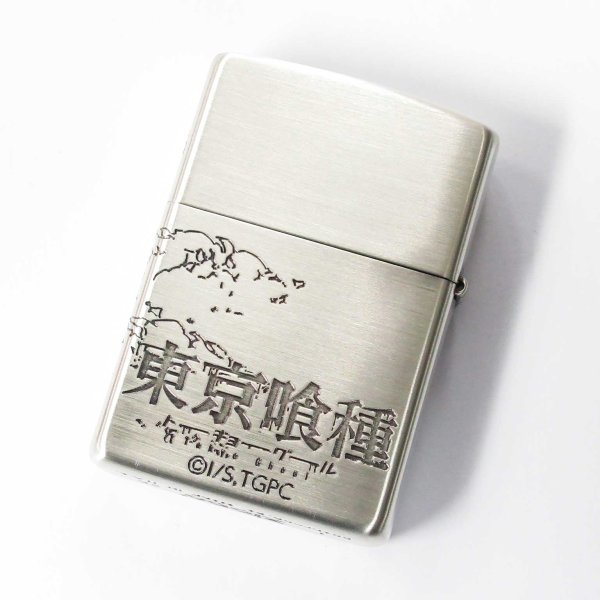 Photo2: Zippo 東京喰種 Tokyo Ghoul Ken Kaneki 3-sides Etching Oxidized Silver Plating Japan Limited Oil Lighter (2)