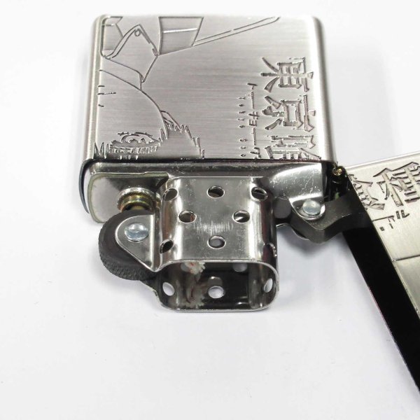 Photo3: Zippo 東京喰種 Tokyo Ghoul Ken Kaneki Both Sides Etching Oxidized Silver Plating Japan Limited Oil Lighter (3)