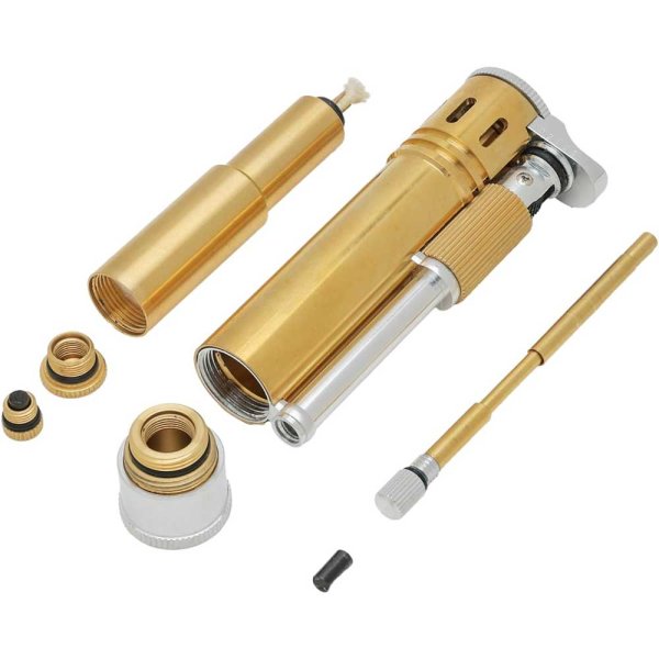 Photo2: Douglass Studio Field-S Plus COMBO-1 Brass Duralumin Water Resistance Oil Lighter Made in Japan (2)