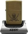Photo1: Zippo BLACK LAGOON 25th Anniversary  Lagoon Company Both Sides Etching Oxidized Brass Plating Japan Limited Oil Lighter (1)