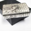 Photo3: Zippo BLACK LAGOON 25th Anniversary  Revy 3-sides Etching Oxidized Silver Plating Japan Limited Oil Lighter (3)