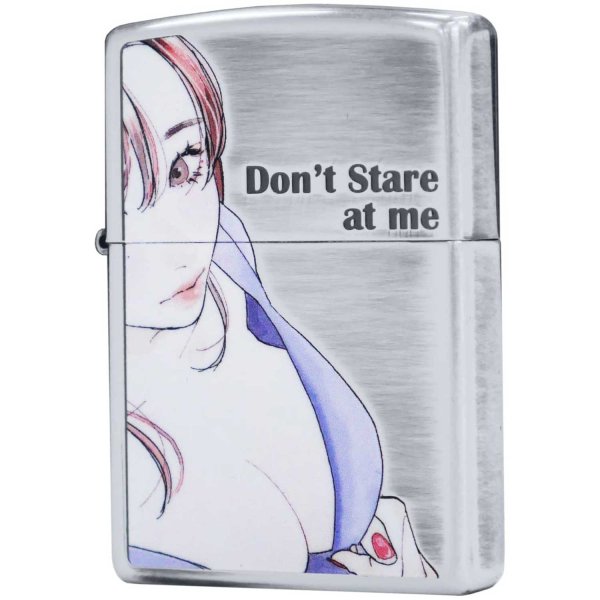 Photo1: Zippo Sexy Moe Girl Woman Oxidized Silver Plating Etching Japan Limited Oil Lighter #1 (1)