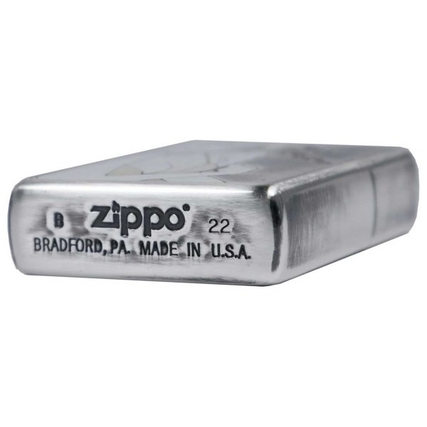 Photo4: Zippo Sexy Moe Girl Woman Oxidized Silver Plating Etching Japan Limited Oil Lighter #2 (4)