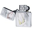 Photo3: Zippo Sexy Moe Girl Woman Oxidized Silver Plating Etching Japan Limited Oil Lighter #2 (3)