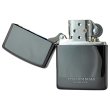 Photo3: Zippo Armor Case Black Titanium Coating 2-sides Etching Japan Limited Oil Lighter (3)