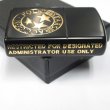 Photo3: Zippo BIOHAZARD S.T.A.R.S. Medallion 3-sides Etching Matte Black Gold Japan Limited Oil Lighter (3)