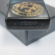 Photo5: Zippo BIOHAZARD S.T.A.R.S. Medallion 3-sides Etching Matte Black Gold Japan Limited Oil Lighter (5)