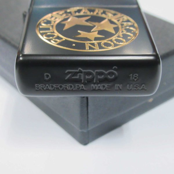 Photo5: Zippo BIOHAZARD S.T.A.R.S. Medallion 3-sides Etching Matte Black Gold Japan Limited Oil Lighter (5)