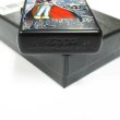 Photo4: Zippo Space Pirate Captain Harlock Matte Black Silver Both Sides Etching Japan Limited Oil Lighter (4)