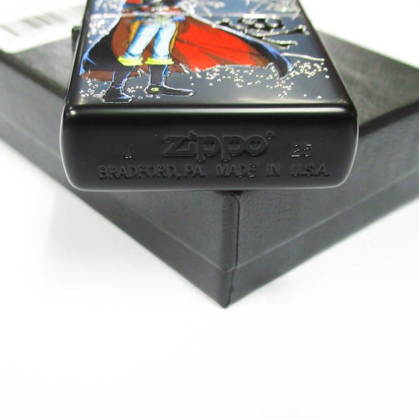 Photo4: Zippo Space Pirate Captain Harlock Matte Black Silver Both Sides Etching Japan Limited Oil Lighter (4)