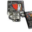 Photo3: Zippo Space Pirate Captain Harlock Matte Black Silver Both Sides Etching Japan Limited Oil Lighter (3)